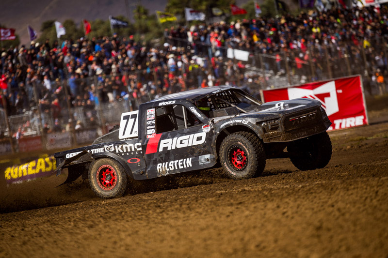 Jerett Brooks, Rigid Industries, Bilstein, General Tire, KMC Wheels, FiberwerX, Bink Designs