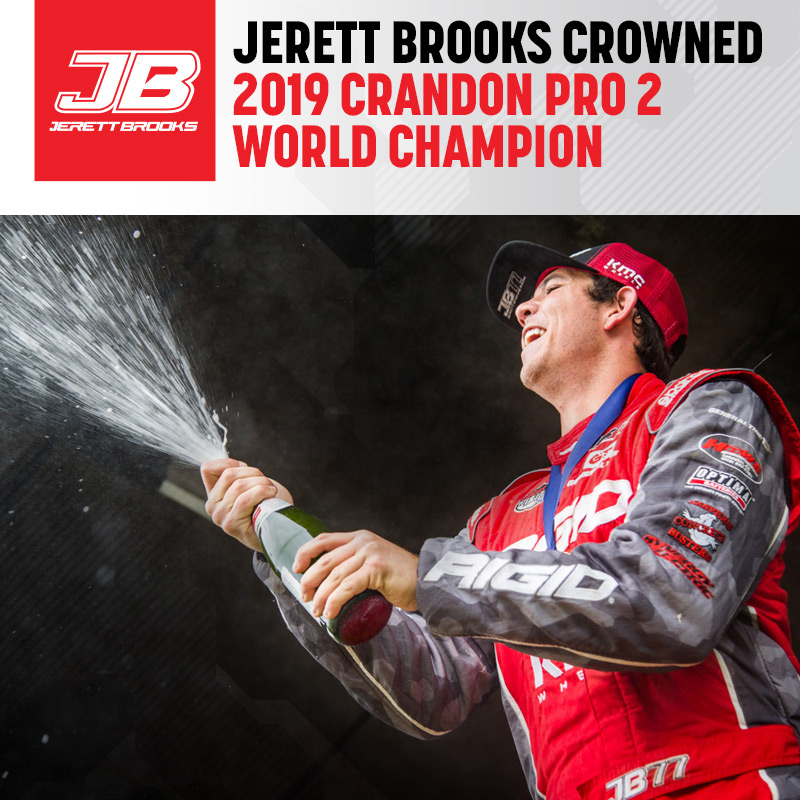 Jerett Brooks Crowned 2019 Crandon Pro 2 World Champion