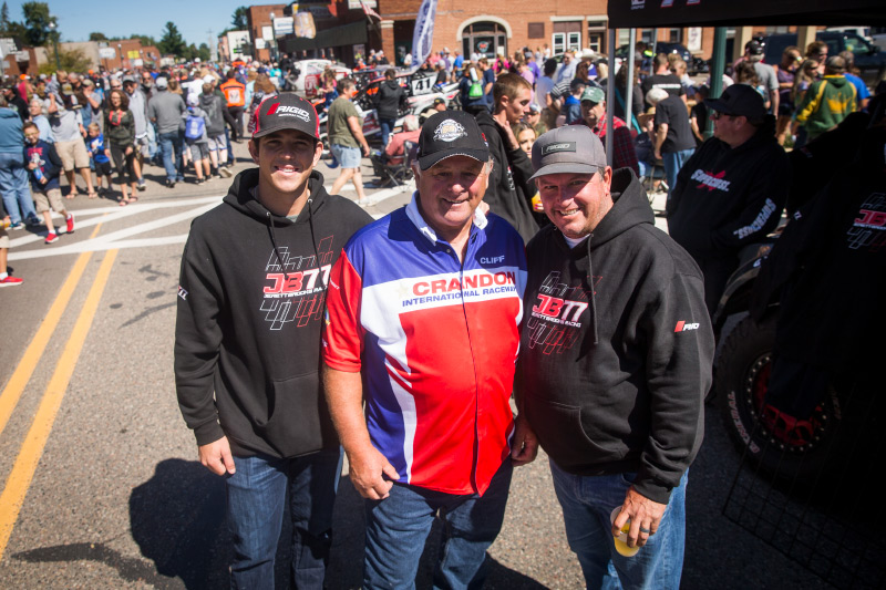 Jerett Brooks, Cliff Flannery, Crandon International Raceway