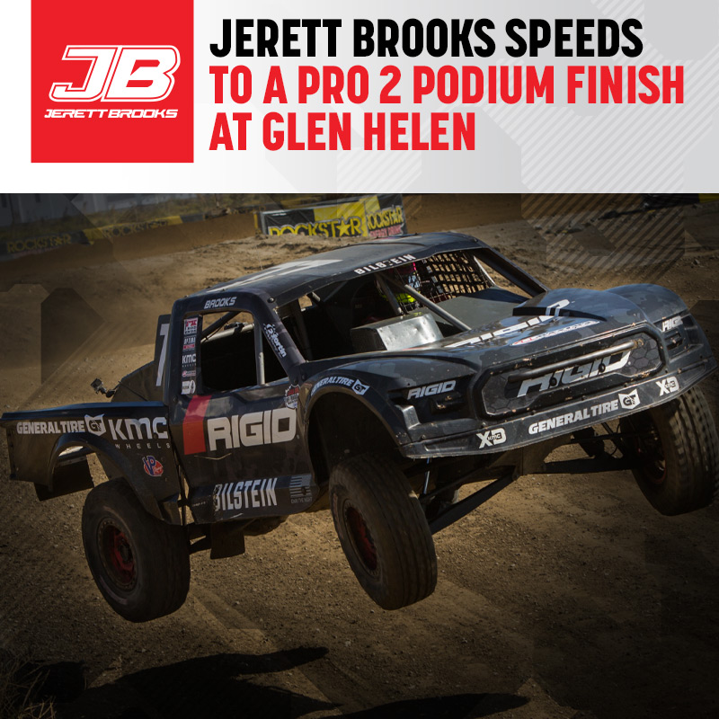 Jerett Brooks Speeds To A Pro 2 Podium Finish At Glen Helen